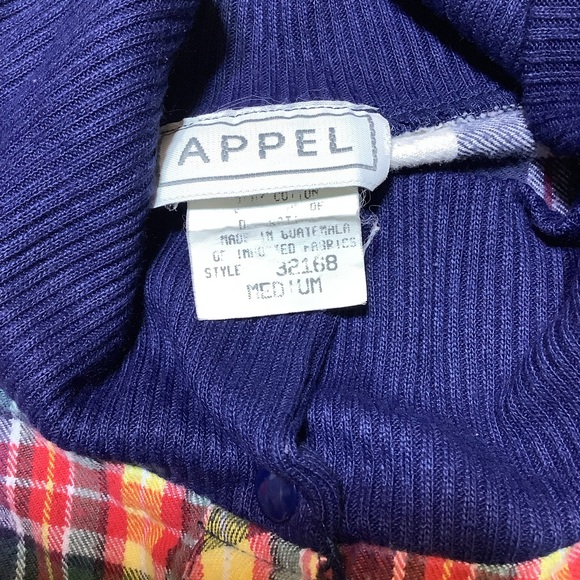 Plaid Long Sleeve Flannel Night Dress - Picture 2 of 6